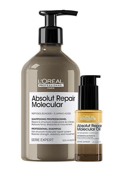 L'oreal Professionnel Tüm Yıpranmış Saçlar için Moleküler Onarım ve Parlaklık...