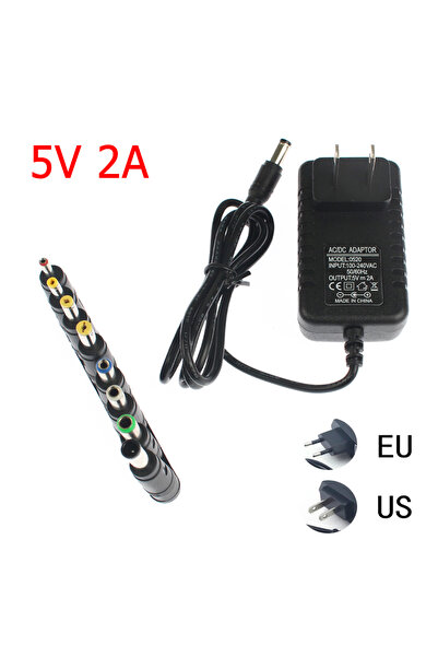 Choice1 EU 5V 2A DC 5V 6V 9V 12V 2A Power Supply Adapter Charger AC 110V 220V...