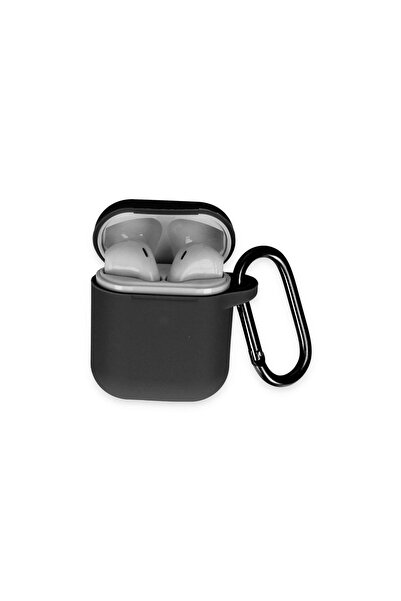 xirshop حافظة معلقة لسماعات Airpods 2 (الجيل الثاني) - أسود