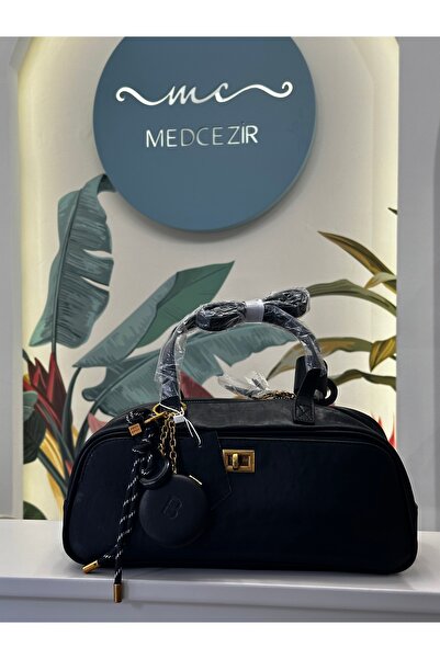 DSN Tek Bçlmeli Ayna Charm Detaylı Çanta
