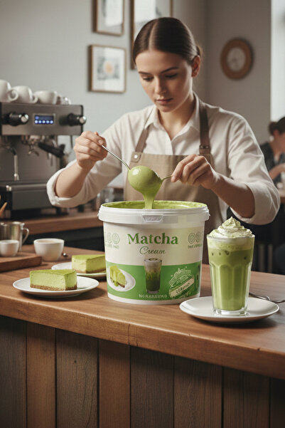 Frapella Matcha Kreması 5 Kg.