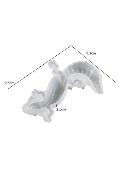 choice2 07 قالب راتنج على شكل ضفدع، سحلية، حلزون، أبو بريص، قالب حيوانات صغير...