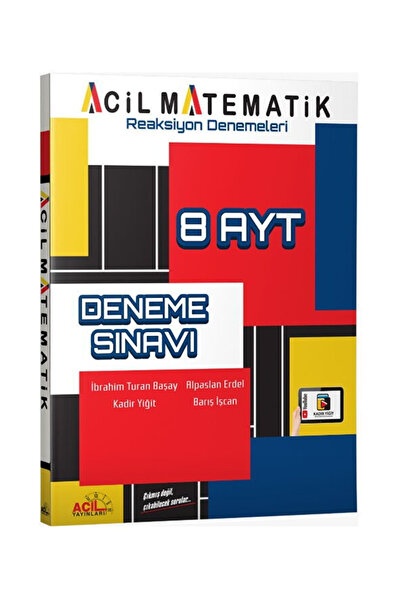 Acil Yayınları AYT Reaksiyon 8 li Denemeleri 2026