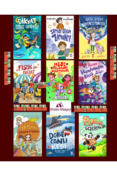 Timaş Çocuk 2-3. SINIF- Dokuz Canlı Kedi, Panda Gezegeni, Dikkat Sanat Çıkabi...