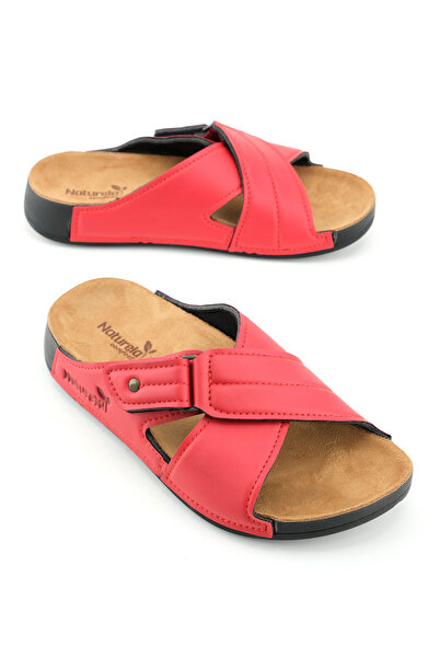 Naturela Gezer Women's Summer Velcro Adjustable Comfortable Sole Daily Slippers