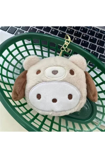 Choice4 D Sanrio Kuromi Plush Keychain Wallet Melody Cinnamoroll Plushies Coi...