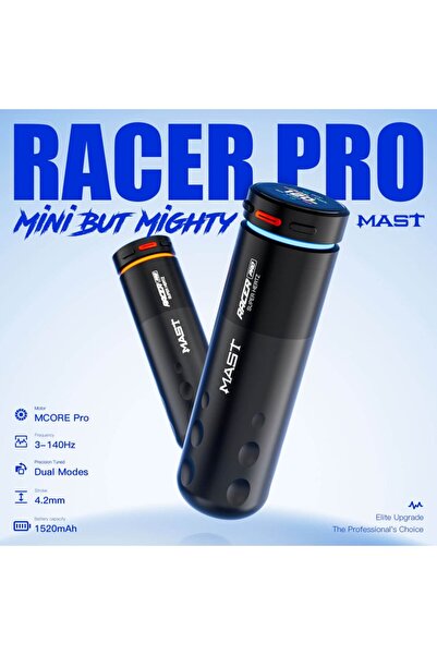 Dragonhawk MAST Racer Pro - Kablosuz Dövme Makinesi 2 bataryalı