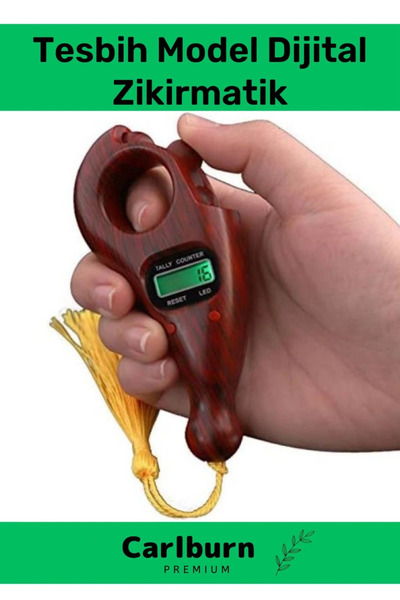 Kozera #Tesbih Sağlam Dayanıklı Reset Düğmeli Otomatik Kapanma Tesbih Model D...