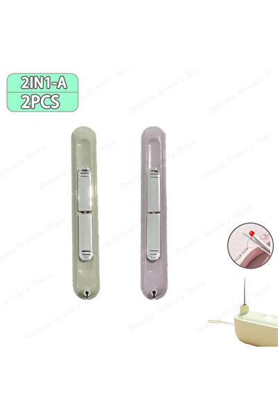 Choice6 2IN1-A-2PCS 2 In 1 Needle Threader and Seam Ripper Tool Multifunction...