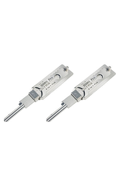 choice2 2PCS Stainless Steel Key Decoder SS001 pro O-ring kup Kit Hook Hand T...