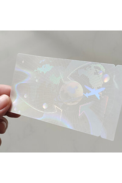 Choice3 مجموعة من 10 قطع من ملصقات الهولوغرام الشفافة المقاومة للماء والتمزق،...