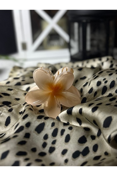 ADAA GIFT 3 Adet Lotus Çiçeği Toka Büyük Boy 8cm