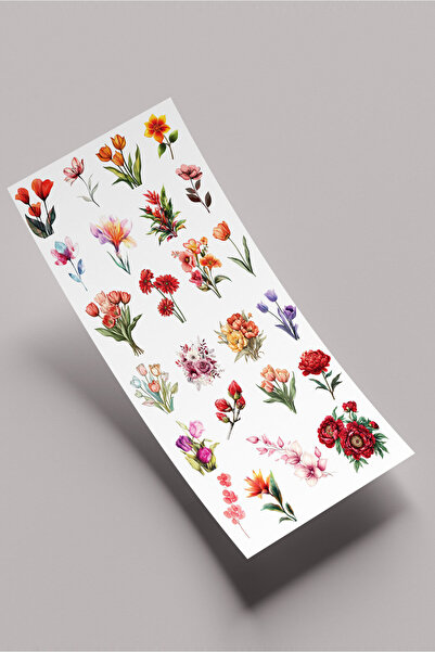 Birincihamur Çiçek Bahçesi Sticker Seti