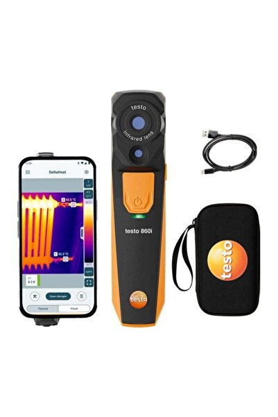 Testo 860İ Akıllı Termal Kamera Sıcaklık ve Su Kaçağı Tespit Cihazı | Çantalı...