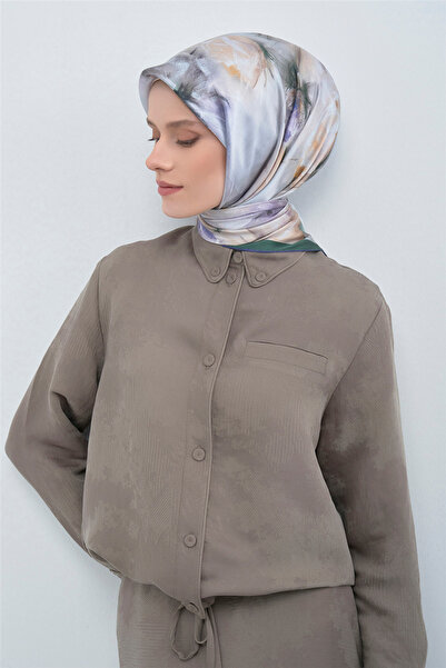 Armine وشاح ساف حرير سورا 9515D 01