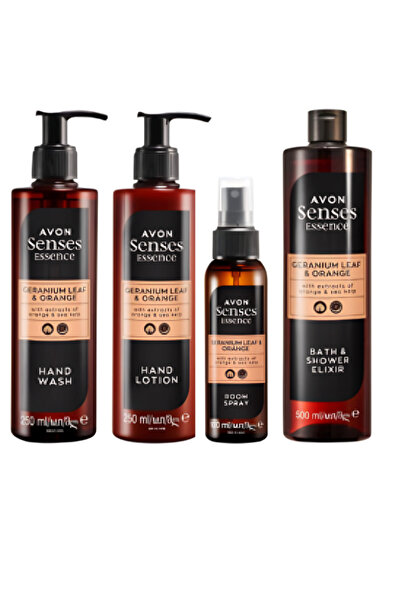 AVON Geranium Leaf & Orange Set