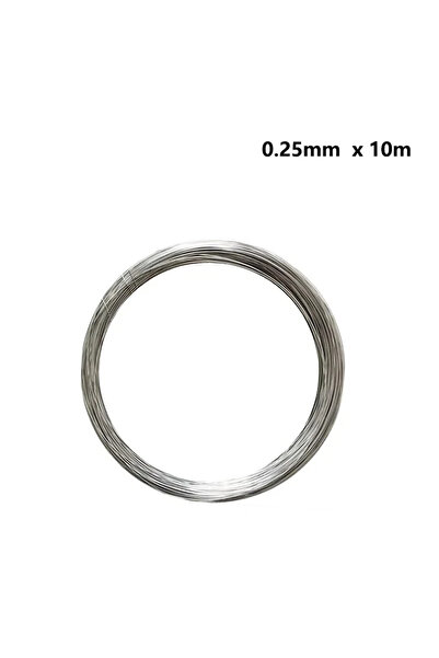 Choice9 سلك مقاوم للحرارة العالية من النيكروم، بقطر 0.25 مم وطول 10 أمتار، قط...