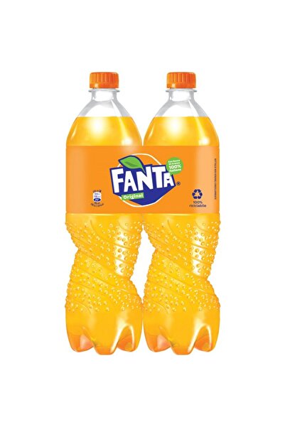 Fanta برتقالي 2 × 1.49 لتر