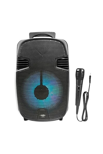 AHMED GTS 1248 8-inch portable rechargeable wireless Bluetooth speaker with e...