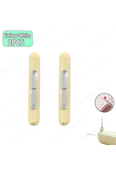 Choice1 Yellow-2PCS 2 In 1 Needle Threader and Seam Ripper Tool Multifunction...