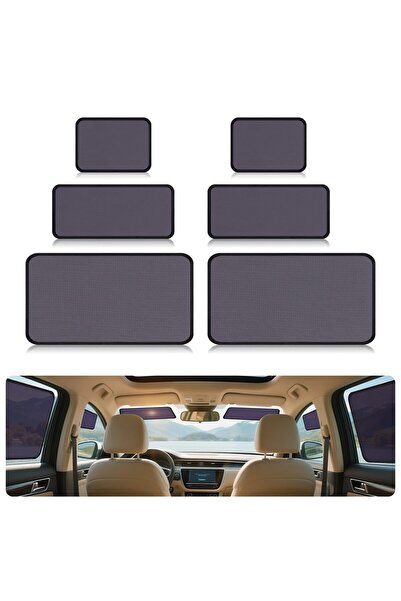 ZATOOTO Set 6 parasolare auto bebeluș protecție UV geamuri laterale 40x18 53x...