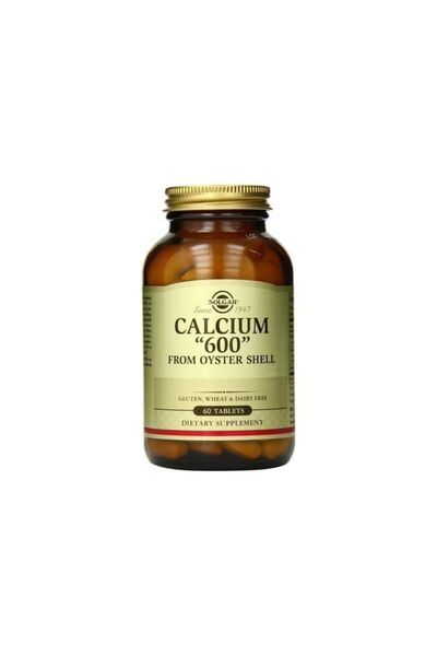 Solgar Calcium 600 (oyster Shell) 60 Tablets