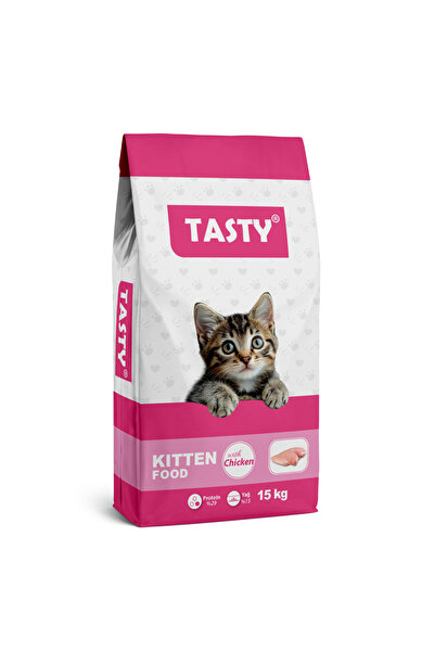 Tasty Yavru Kedi Maması Tavuklu 15 Kg