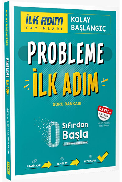 Şenol Hoca Yayınları KOLAY BAŞLANGIÇ PROBLEME İLK ADIM SORU BANKASI
