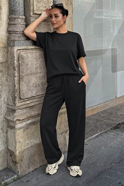 YAKAMEL Women's Short Sleeve Combed Cotton Lycra Full Stretchy Super High Wai...