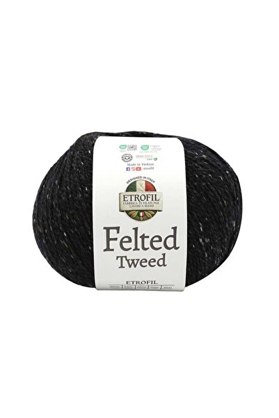 Etrofil Felted Tweed 79182 Charcoal Glow