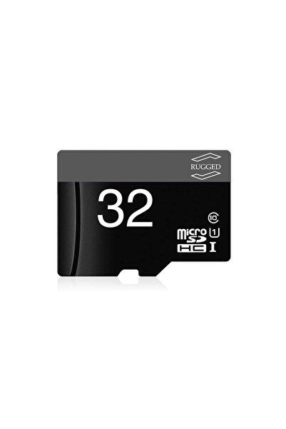 RUGGED Micro SD Hafıza Kartı Araç Kamerası Foto Mak. Uyumlu C10 Class 10 (80M...
