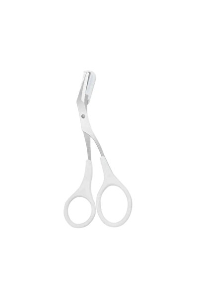 Choice3 White Eyebrow Trimmer Scissor Beauty Products for Women Eyebrow Sciss...