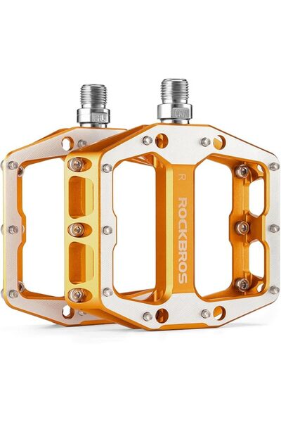 ROCKBROS pedale de bicicletă, pedale plate din aluminiu