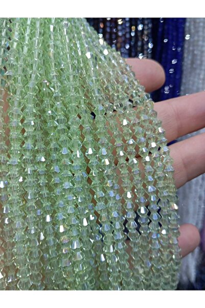 Ralp Moda 4mm Pyramid Crystal Glass Beads 10 Strands Total: 800 Beads