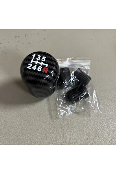 choice2 Carbon color 6speed Universal Racing 5/6 Speed Aluminum Car Gear Shif...