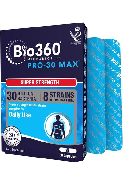 Natures Aid بروبيوتيك برو-30 ماكس فائق القوة