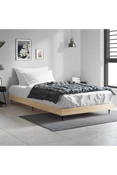 Concept Cadru de pat, stejar Sonoma, 90x200 cm, lemn prelucrat