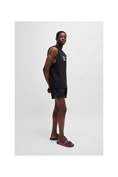 HUGO Siyah Erkek Plaj Terliği Evander_Sand_lg 10271706 01