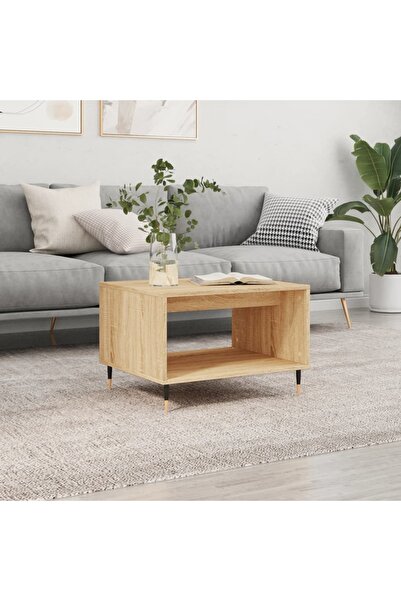 Concept Τραπεζάκι σαλονιού, δρυς sonoma, 60x50x40 εκ., επεξεργασμένο ξύλο