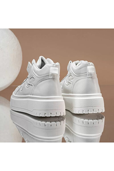 Zaira Women's white sneakers made of eco- Leather Zinnia #20137 - 40