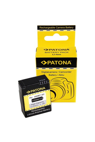 Patona Battery for GoPro HD Hero 3 AHDBT-201 AHDBT-301