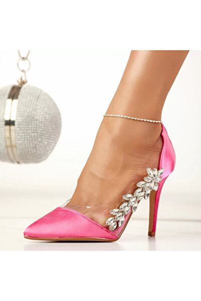 Zaira Women's Heeled Shoes Helga Fuchsia #13482 - 37