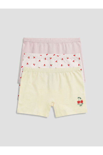 LC Waikiki Quality Parts Printed Girls' Boxer 3-Piece from Çelebi Store