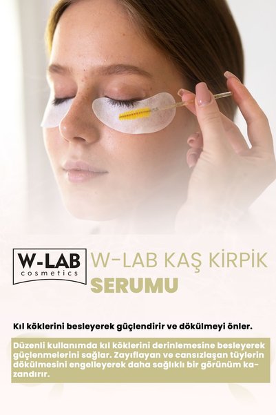 W-Lab Cosmetics Kaş Kirpik Serumu 10 ML
