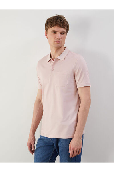 LC Waikiki Νέα σεζόν Polo Collar Short Sleeve Ανδρικό Tisort - S52846Z8