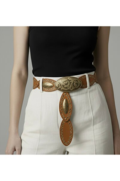 Fiori Curea de cowboy pentru femei, centură pentru rochie, centură pentru fus...