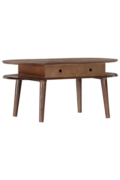 Concept Masă de cafea, 100x50x46 cm, lemn masiv de salcâm