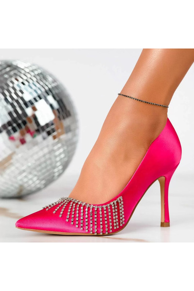 Zaira Women's Shoes with Heels Sofia Fuchsia #13293 - 39