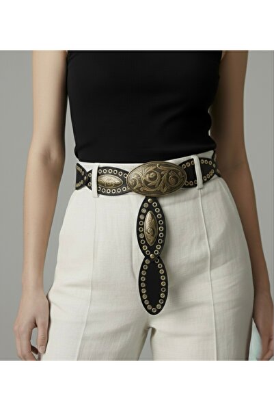 Fiori Curea de cowboy pentru femei, centură pentru rochie, centură pentru fus...