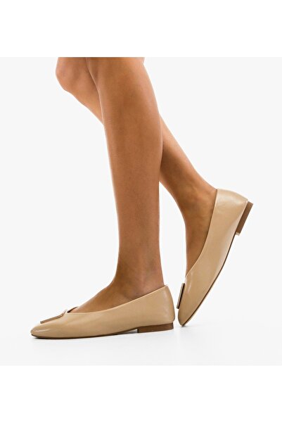 BENOTTİ Katry Beige Women's Flats Size 37